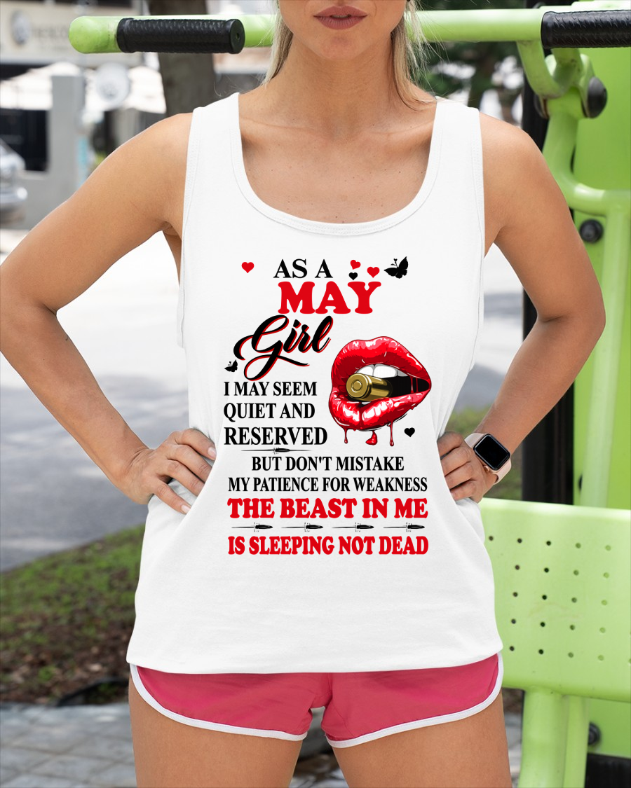 MAY GIRL – DON'T MISTAKE MY PATIENCE FOR WEAKNESS – T-SHIRT FOR WOMEN – MTNN05 (SKU2607-204-05)