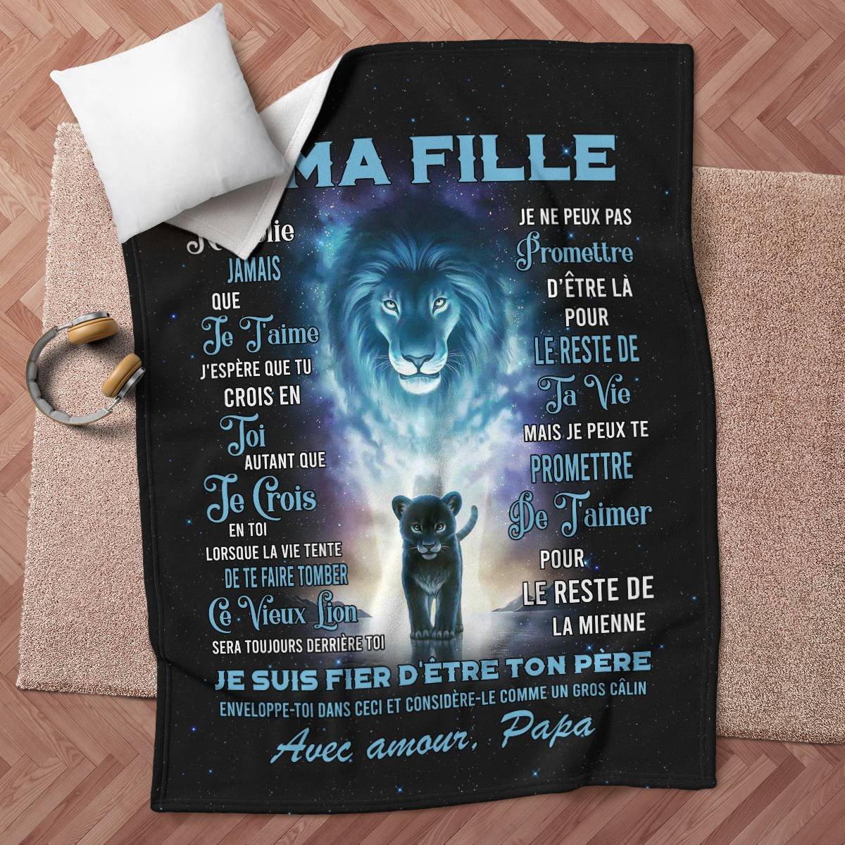 Cadeau Spécial Pour Ta Fille Couverture - De Papa