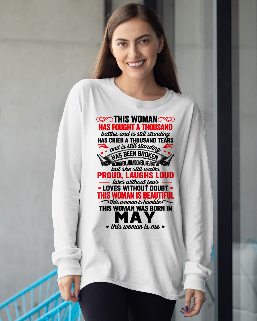 MAY WOMEN – BEAUTIFUL, STRONG & UNBREAKABLE – T-SHIRT FOR WOMEN – MTNN05 (SKU2609-253-05)