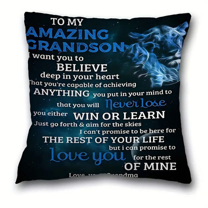 Special Gift For Your Grandson From Grandma - Pillow