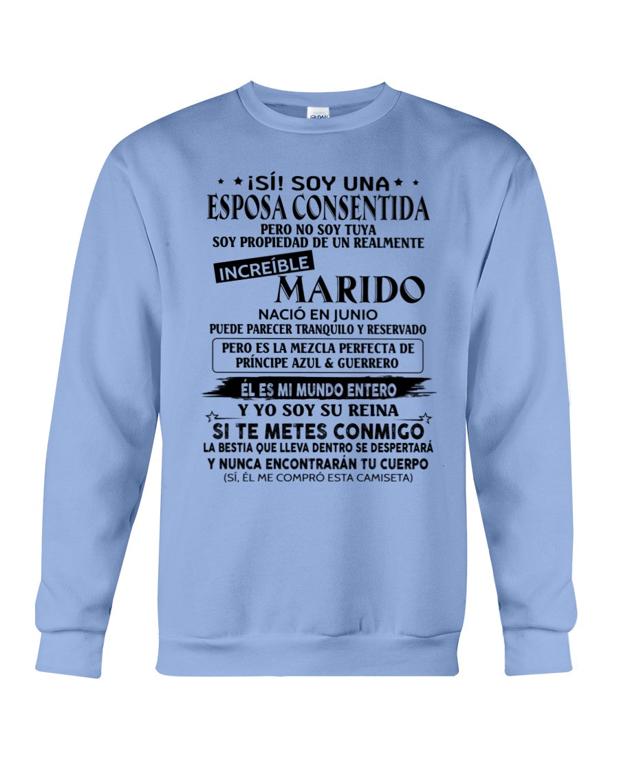 Junio - Esposo nacido en junio - Regalo especial para Esposa - T06 (Sku.TbnA3)