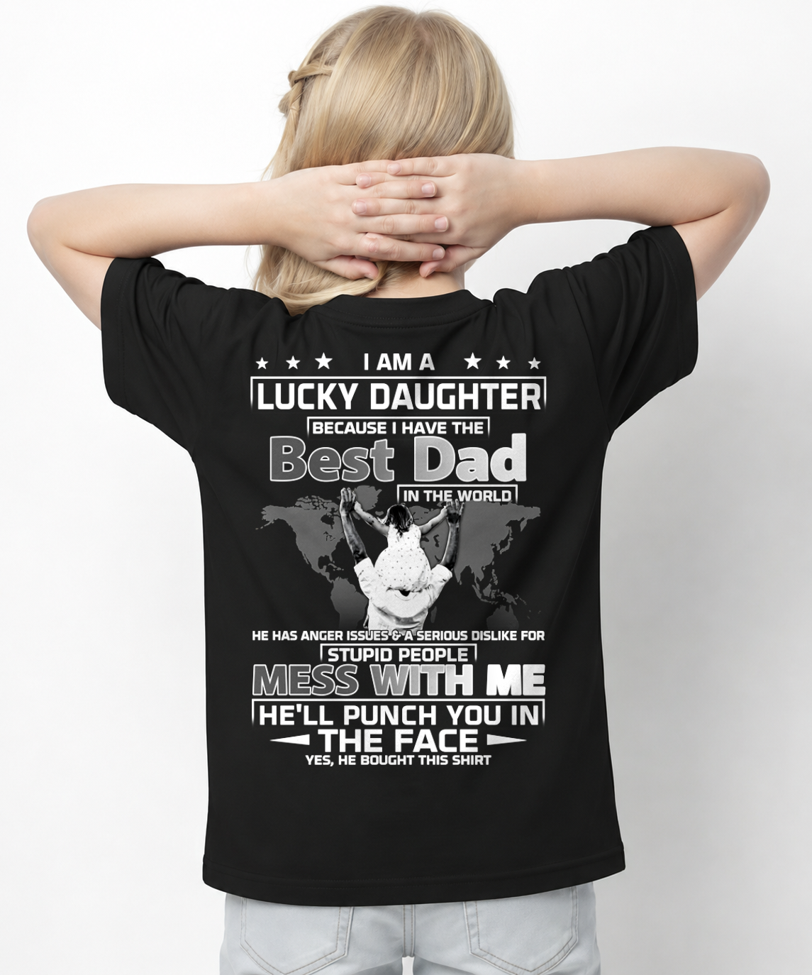 BEST DAD IN THE WORLD – GIFT FROM DAD - MTNN00 (SKU2606-13-00)
