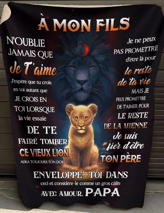 Cadeau Spécial Pour Ton Fils Couverture - De Papa