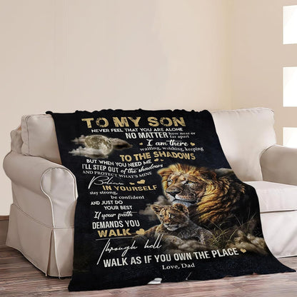 Special Gift For Your Son Blanket - From Dad (SKUB10-81)