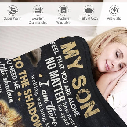 Special Gift For Your Son Blanket - From Dad (SKUB10-81)