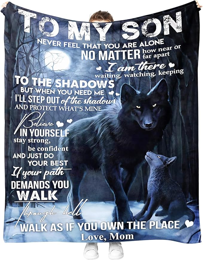 Special Gift For Your Son Blanket - From Mom