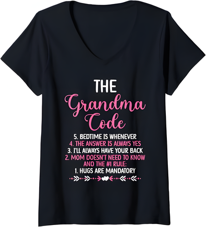 THE GRANDMA CODE T SHIRT - From grandma HNDS00