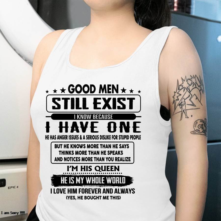 Good men Still Exist - gift for your girlfriend, wife from Husband - MTNN00 (SKU-GM-00)