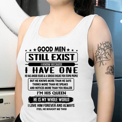 Good men Still Exist - gift for your girlfriend, wife from Husband - MTNN00 (SKU-GM-00)