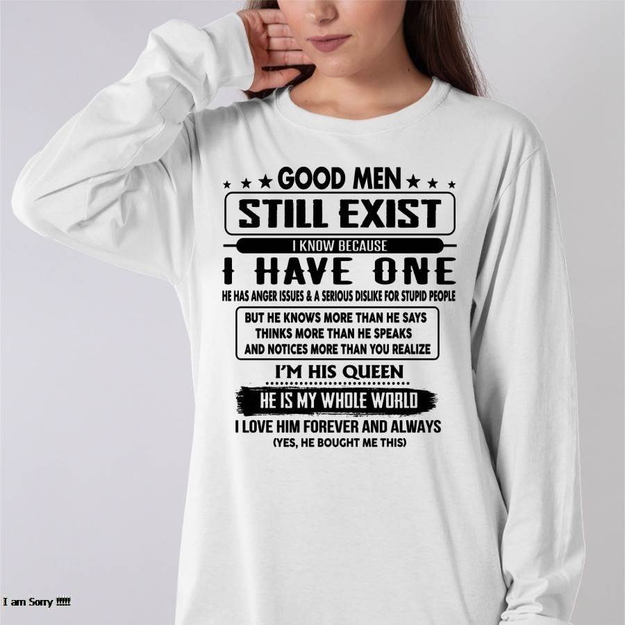 Good men Still Exist - gift for your girlfriend, wife from Husband - MTNN00 (SKU-GM-00)