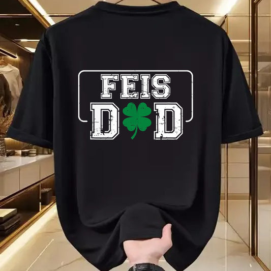 Patrick Day Shirts for Family, Funny Patrick Day shirts, st patrick's day Unisex T-Shirt/Hoodie/Sweatshirt HLT00 - Vintage Shamrock Feis Dad St Patrick Day Festival For Father T-Shirt