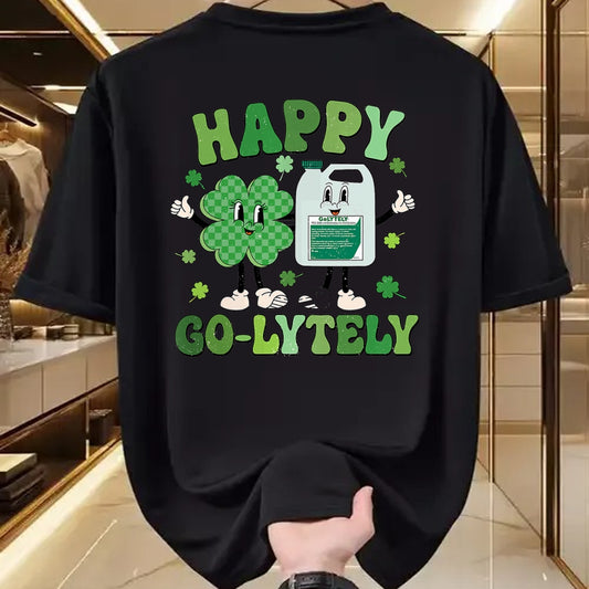 Patrick Day Shirts for Family, Funny Patrick Day shirts, st patrick's day Unisex T-Shirt/Hoodie/Sweatshirt HLT00 - Happy Go Lytely GI Nurse St Patrick Day Shamrock Gastro Endo T-Shirt