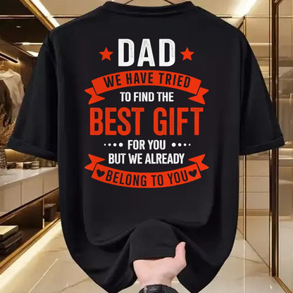 Gift for Dad Shirt, Funny Dad Unisex T-Shirt/Hoodie/Sweatshirt HLT00 – Dad best gift from kids for fathers day christmas birthday T-Shirt