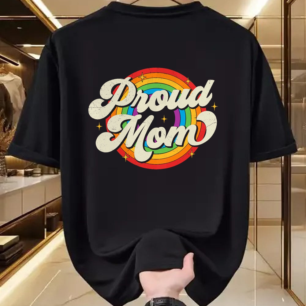 Gift for Dad Shirt, Funny Dad Unisex T-Shirt/Hoodie/Sweatshirt HLT00 – Gay Pride Proud Mom LGBT Parent Mother_s Day T-Shirt
