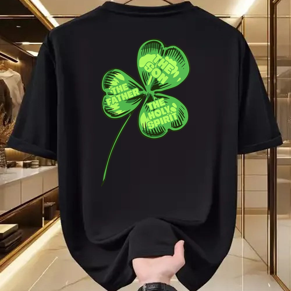 Patrick Day Shirts for Family, Funny Patrick Day shirts, st patrick's day Unisex T-Shirt/Hoodie/Sweatshirt HLT00 - The Father Son Holy Spirit Shamrock St Patrick Day T-Shirt