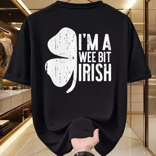 Patrick Day Shirts for Family, Funny Patrick Day shirts, st patrick's day Unisex T-Shirt/Hoodie/Sweatshirt HLT00 - I_m A Wee Bit Irish T-Shirt St Patricks Day Shirt T-Shirt