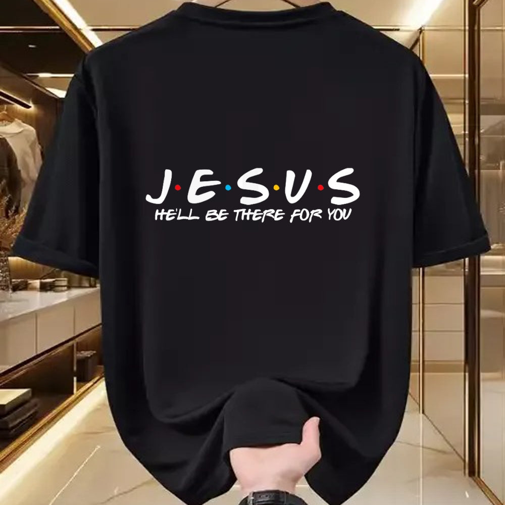 Christian Tee, Christian Faith Unisex T-Shirt/Hoodie/Sweatshirt HLT00 - Jesus He_ll Be There For You Parody Funny Christians Gift T-Shirt