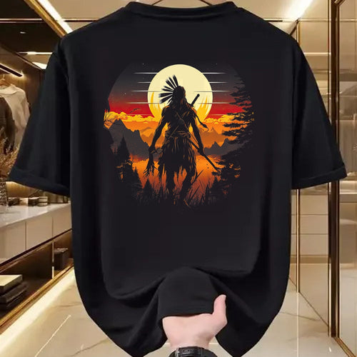 Native American T-Shirts, Vintage Native American Unisex T-Shirt/Hoodie/Sweatshirt HLT00 - Native American Chief Tribes Culture Sacred Sioux