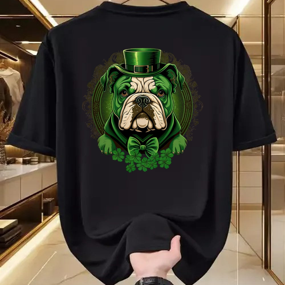 Patrick Day Shirts for Family, Funny Patrick Day shirts, st patrick's day Unisex T-Shirt/Hoodie/Sweatshirt HLT00 - Funny Bulldog Dog St Patricks day irish Saint patrick Day T-Shirt