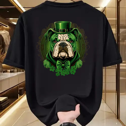 Patrick Day Shirts for Family, Funny Patrick Day shirts, st patrick's day Unisex T-Shirt/Hoodie/Sweatshirt HLT00 - Funny Bulldog Dog St Patricks day irish Saint patrick Day T-Shirt