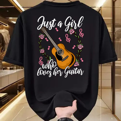 Guitar Lover Shirt, Funny Guitar UnisexT-Shirt/Hoodie/Sweatshirt HLT00 - Guitar Girl Guitarist Guitar Player Guitar Lover Gift T-Shirt Small