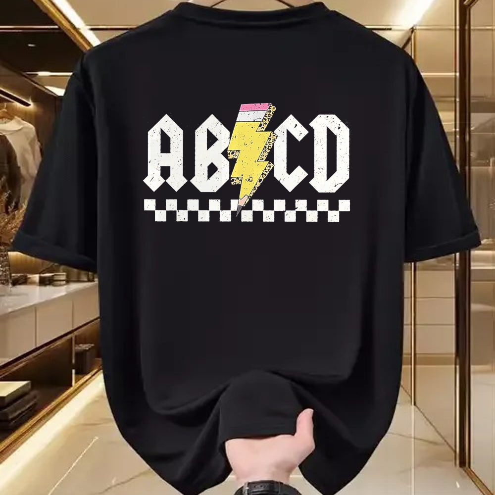 Best Teacher Shirt, Funny Teacher UnisexT-Shirt/Hoodie/Sweatshirt HLT00 - ABCD Teacher T-Shirt