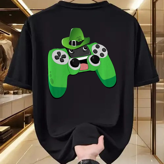 Patrick Day Shirts for Family, Funny Patrick Day shirts, st patrick's day Unisex T-Shirt/Hoodie/Sweatshirt HLT00 - Video Game Gaming St Patrick Day Gamer Boys St. Patty_s Day Premium T-Shirt