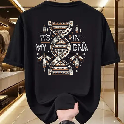 Native American T-Shirts, Vintage Native American Unisex T-Shirt/Hoodie/Sweatshirt HLT00 - It_s In My DNA Native Heritage Month Proud Native American
