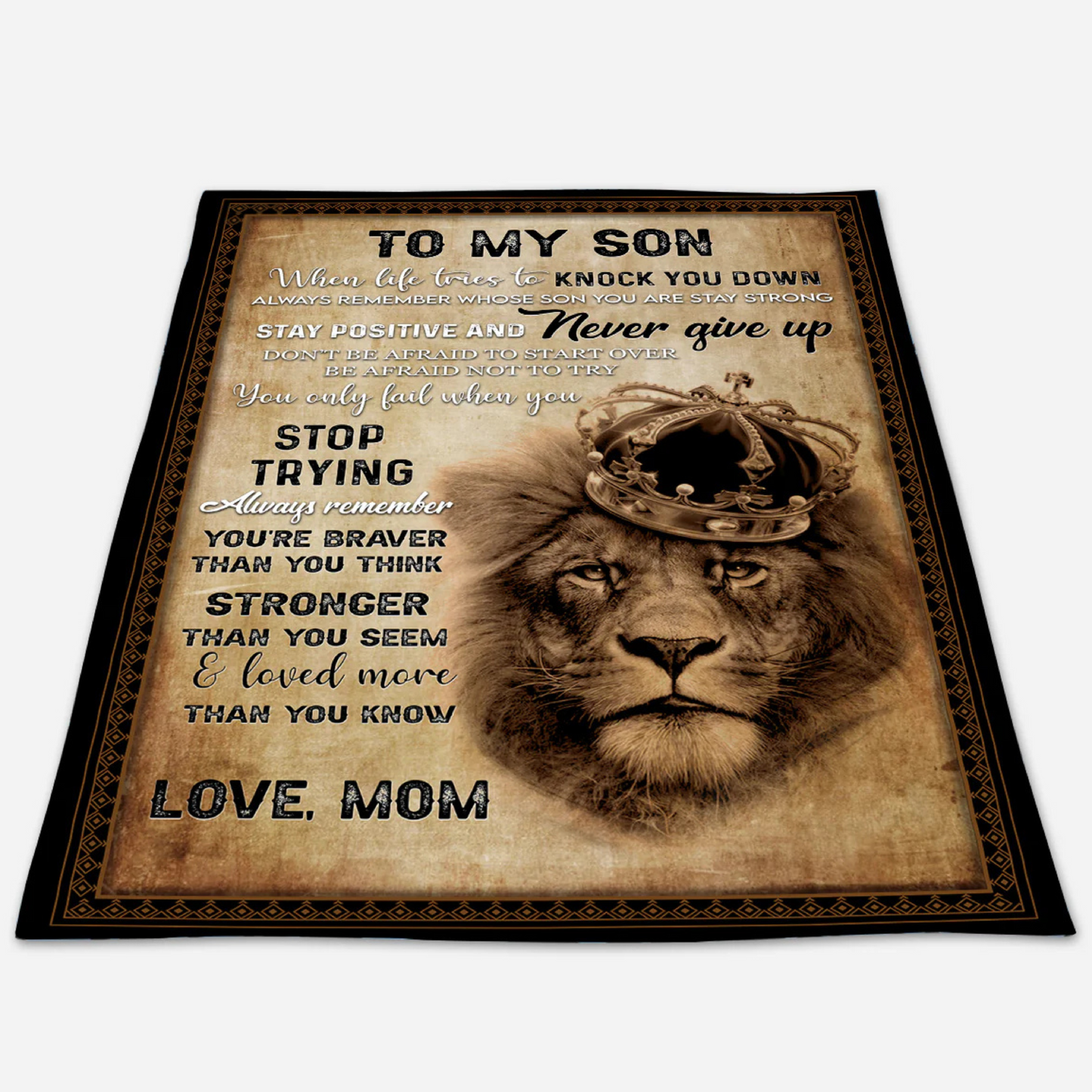 To My Dear Son – A Gentle Hug from Mom