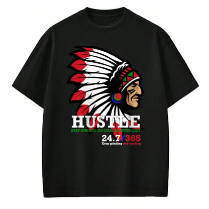 Native American T-Shirts, Vintage Native American Unisex T-Shirt/Hoodie/Sweatshirt HLT00 - Hustle 247 Gang Clothing Native American Men Gift