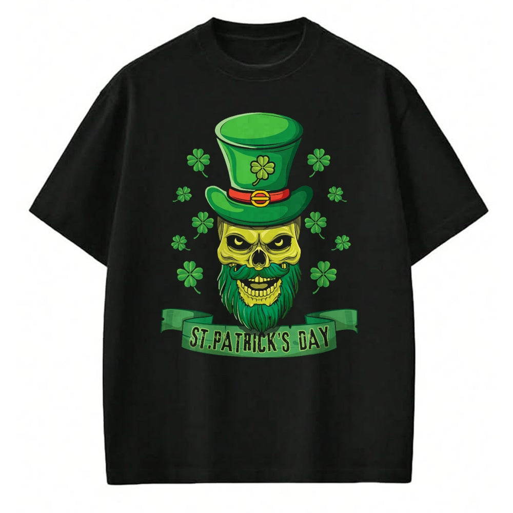Patrick Day Shirts for Family, Funny Patrick Day shirts, st patrick's day Unisex T-Shirt/Hoodie/Sweatshirt HLT00 - Sugar Bone Irish Skeleton Shamrock Saint Patrick Day T-Shirt