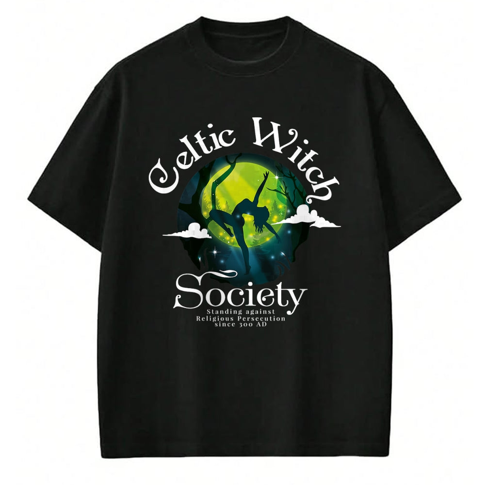 Gift for Dad Shirt, Funny Dad Unisex T-Shirt/Hoodie/Sweatshirt HLT00 – Celtic Witch Society Quote Since 300 aD T-Shirt