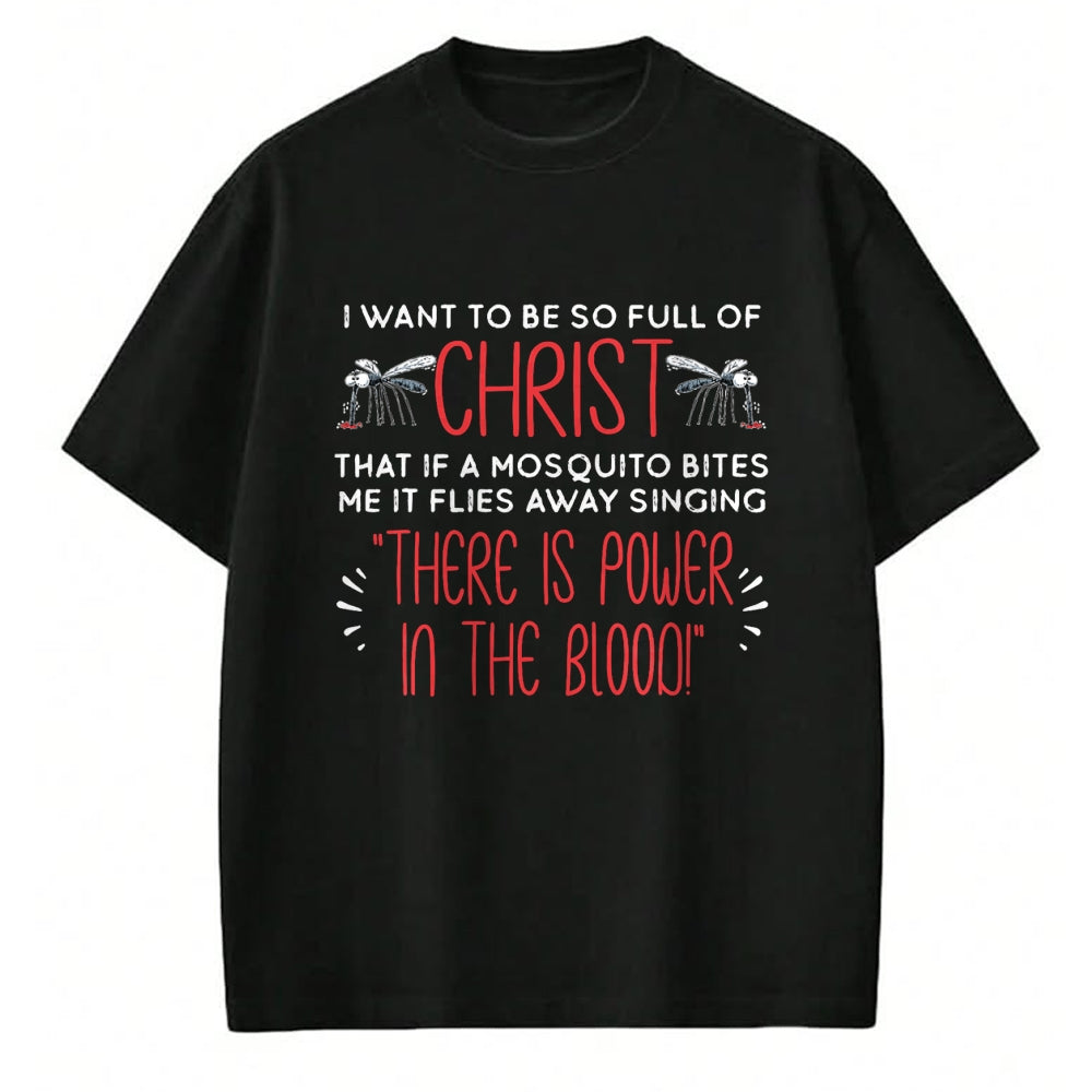 Christian Tee, Christian Faith Unisex T-Shirt/Hoodie/Sweatshirt HLT00 - Christian Mosquito Joke Funny Religious Christ Follower T-Shirt Jesus T-Shirt (Copy)