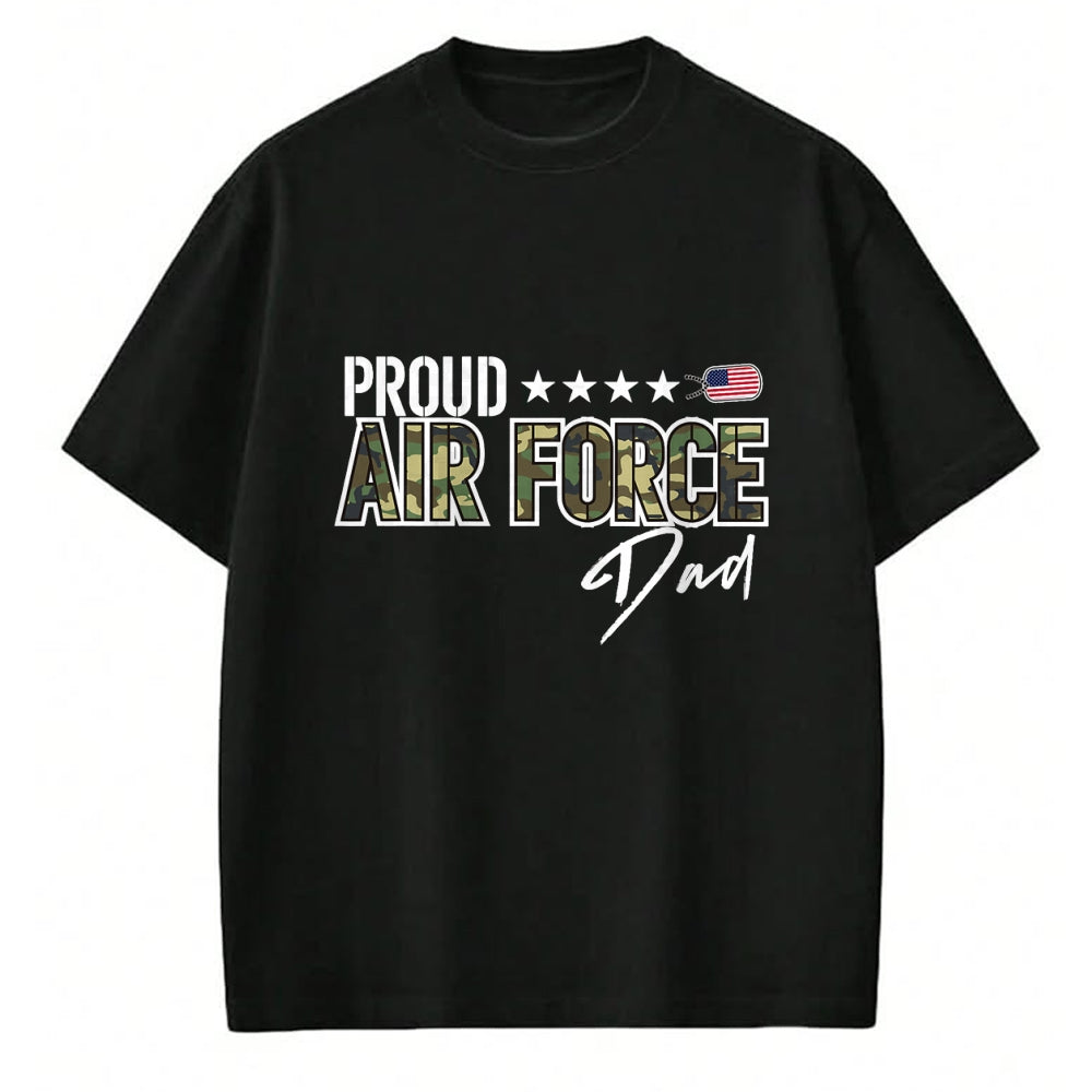 Gift for Dad Shirt, Funny Dad Unisex T-Shirt/Hoodie/Sweatshirt HLT00 – OCP Proud Air Force Dad T-Shirt
