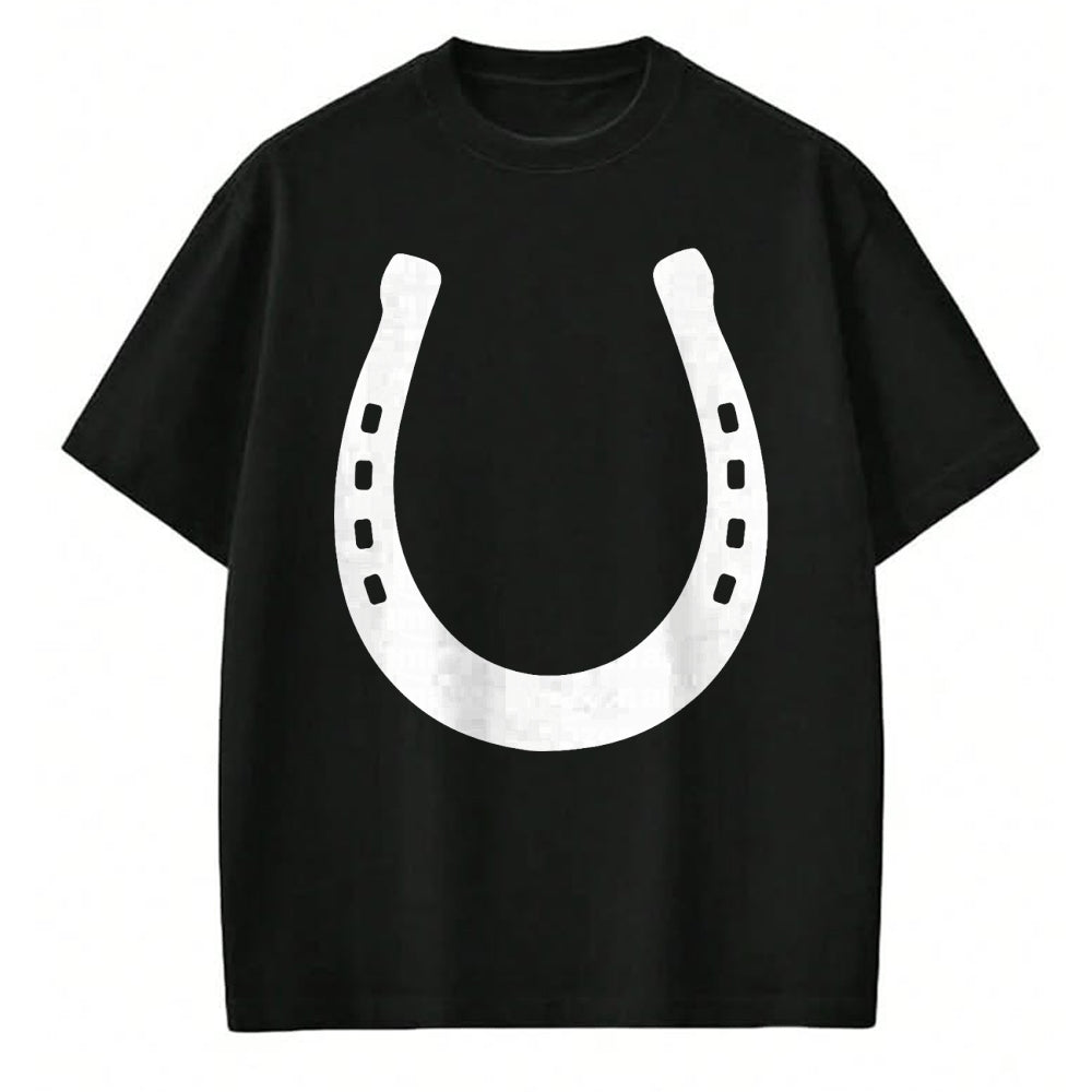 Best Horse Lover Shirt , Funny Horse UnisexT-Shirt/Hoodie/Sweatshirt HLT00 - Horseshoe T-Shirt T-Shirt