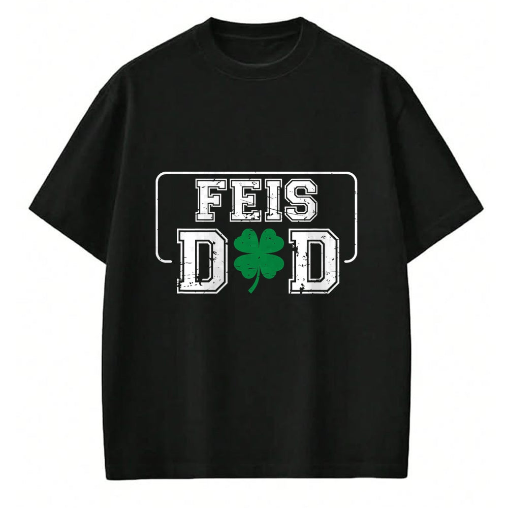 Patrick Day Shirts for Family, Funny Patrick Day shirts, st patrick's day Unisex T-Shirt/Hoodie/Sweatshirt HLT00 - Vintage Shamrock Feis Dad St Patrick Day Festival For Father T-Shirt