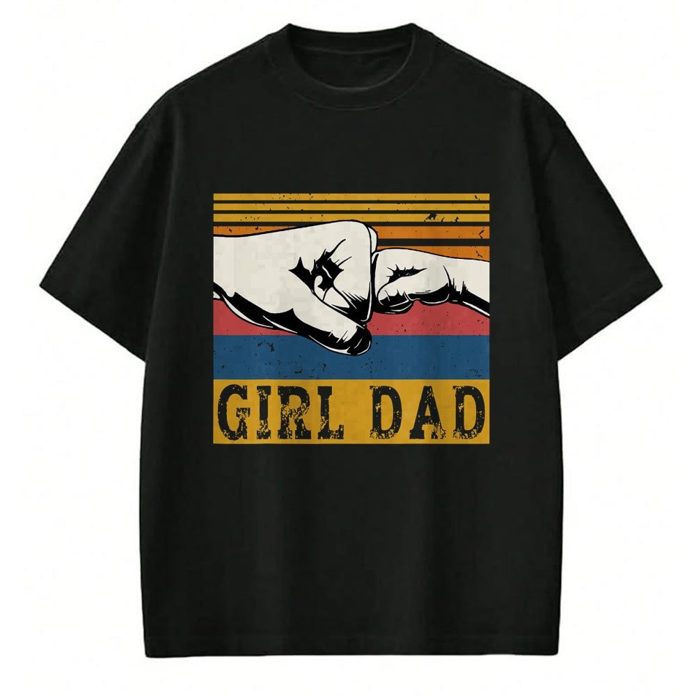 Gift for Dad Shirt, Funny Dad Unisex T-Shirt/Hoodie/Sweatshirt HLT00 – Girl Dad Men Father of Girls Fathers Day Vintage T-Shirt