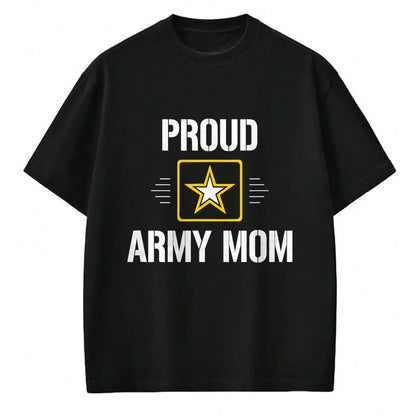 Gift for Mom Shirt, Funny Mom Unisex T-Shirt/Hoodie/Sweatshirt HLT00 - Proud Army Mom - T-Shirt