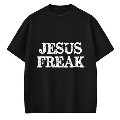 Christian Tee, Christian Faith Unisex T-Shirt/Hoodie/Sweatshirt HLT00 - Jesus Freak Distressed T-Shirt Christian Religious Shirt T-Shirt