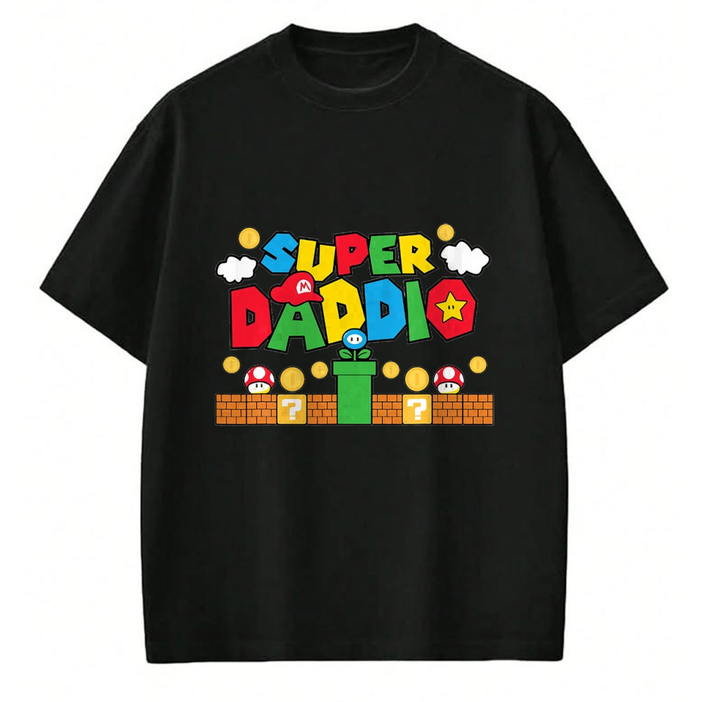 Gift for Dad Shirt, Funny Dad Unisex T-Shirt/Hoodie/Sweatshirt HLT00 – Super Daddy - Father_s Day Shirt Gift - Father_s Day Gift T-Shirt