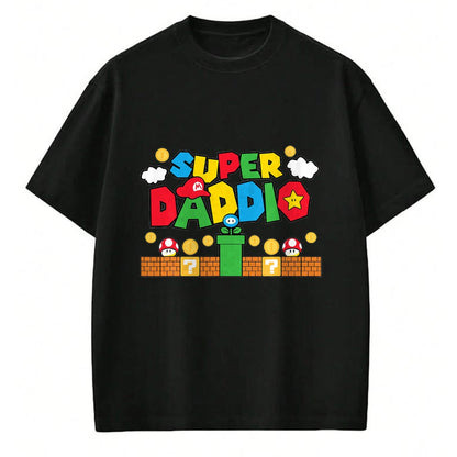 Gift for Dad Shirt, Funny Dad Unisex T-Shirt/Hoodie/Sweatshirt HLT00 – Super Daddy - Father_s Day Shirt Gift - Father_s Day Gift T-Shirt