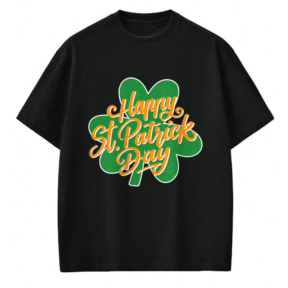 Patrick Day Shirts for Family, Funny Patrick Day shirts, st patrick's day Unisex T-Shirt/Hoodie/Sweatshirt HLT00 - Happy St. Patrick_ Day Clover leaves Irish Ireland Shamrock T-Shirt