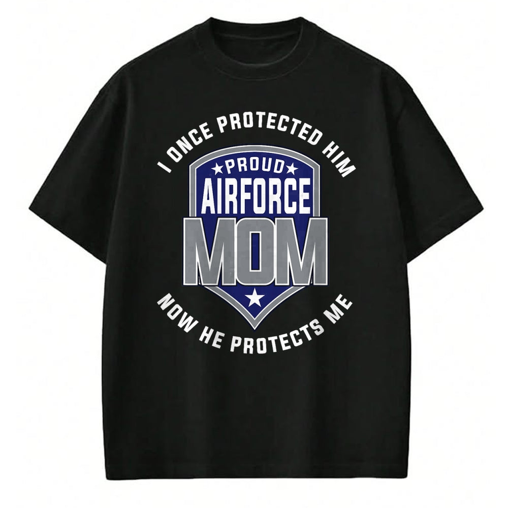 Gift for Mom Shirt, Funny Mom Unisex T-Shirt/Hoodie/Sweatshirt HLT00 - Proud Airforce mom Protect Sons T-Shirts T-Shirt