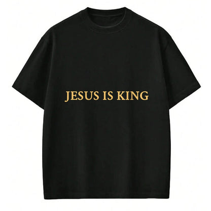 Christian Tee, Christian Faith Unisex T-Shirt/Hoodie/Sweatshirt HLT00 - Jesus is King Christian T-Shirt