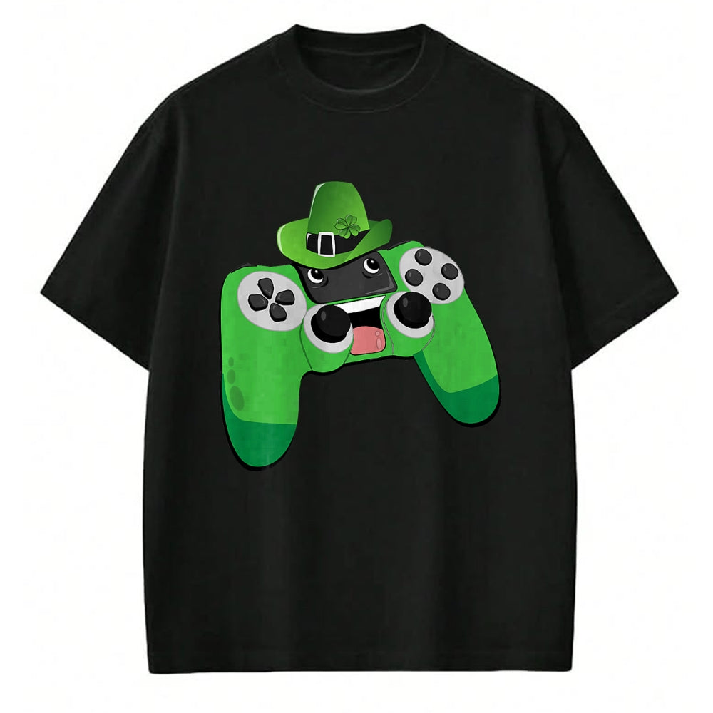 Patrick Day Shirts for Family, Funny Patrick Day shirts, st patrick's day Unisex T-Shirt/Hoodie/Sweatshirt HLT00 - Video Game Gaming St Patrick Day Gamer Boys St. Patty_s Day Premium T-Shirt