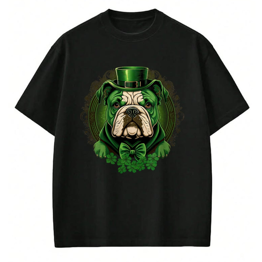 Patrick Day Shirts for Family, Funny Patrick Day shirts, st patrick's day Unisex T-Shirt/Hoodie/Sweatshirt HLT00 - Funny Bulldog Dog St Patricks day irish Saint patrick Day T-Shirt
