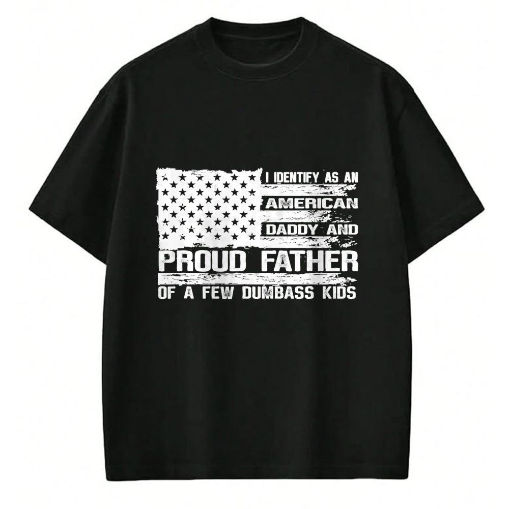 Gift for Dad Shirt, Funny Dad Unisex T-Shirt/Hoodie/Sweatshirt HLT00 – Proud Father of A Few Dumbass Kids Team Daddy Father_s Day T-Shirt