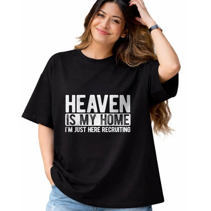 Christian Tee, Christian Faith Unisex T-Shirt/Hoodie/Sweatshirt HLT00 - Heaven Is My Home Christian Religious Jesus T-Shirt