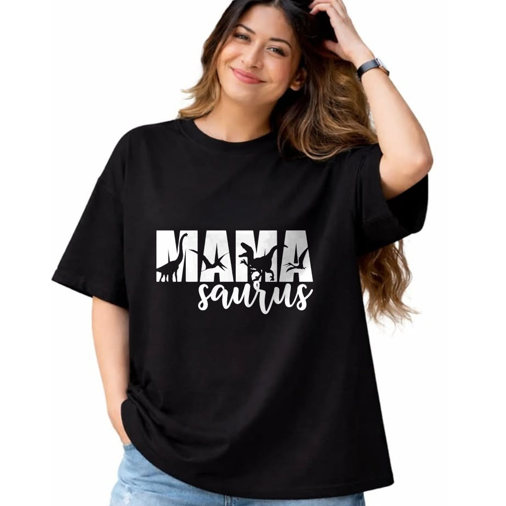 Gift for Mom Shirt, Funny Mom Unisex T-Shirt/Hoodie/Sweatshirt HLT00 - MamaSaurus T rex Dinosaur Funny Mama Saurus Mother_s Day T-Shirt