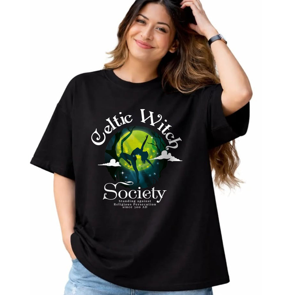 Gift for Dad Shirt, Funny Dad Unisex T-Shirt/Hoodie/Sweatshirt HLT00 – Celtic Witch Society Quote Since 300 aD T-Shirt